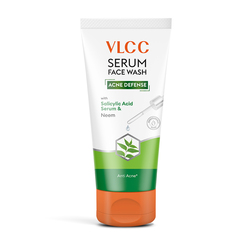VLCC Acne Defense Serum Face Wash with Salicylic Acid Serum & Neem - 100ml
